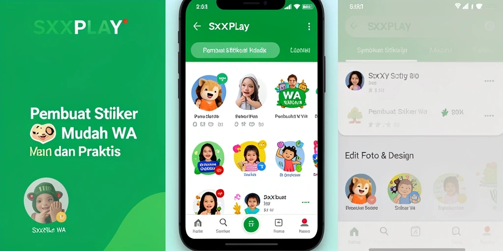 Tampilan antarmuka SXXPLAY yang sederhana dan fungsional.