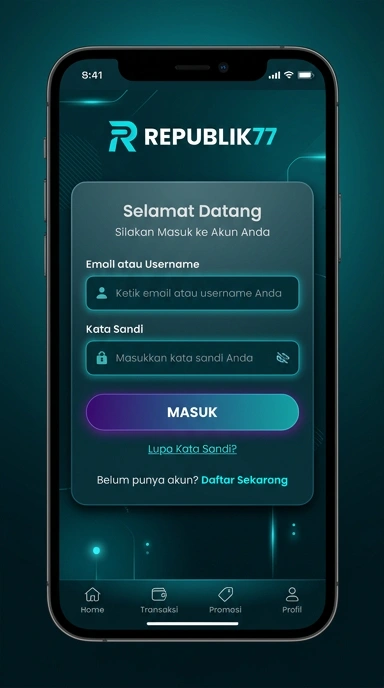 Masuk ke Akun Anda di republik77